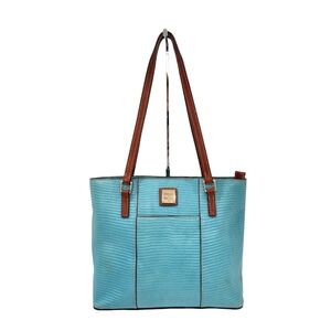DOONEY & BOURKE EMBOSSED LIZARD LEXINGTON TOTE